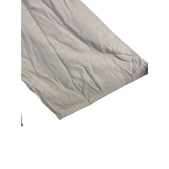 J Jill Culotte Pant L Tan Cropped Neutral Resort Preppy Boho Classic Minimalist - Picture 9 of 12